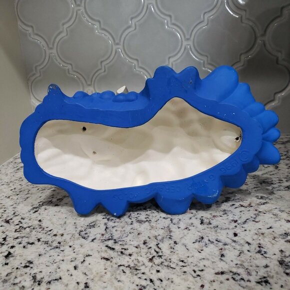 Vintage Gator Ceramic Molds Dolphin Jumping Sculpture Figurine Handmade Painted - Picture 6 of 8